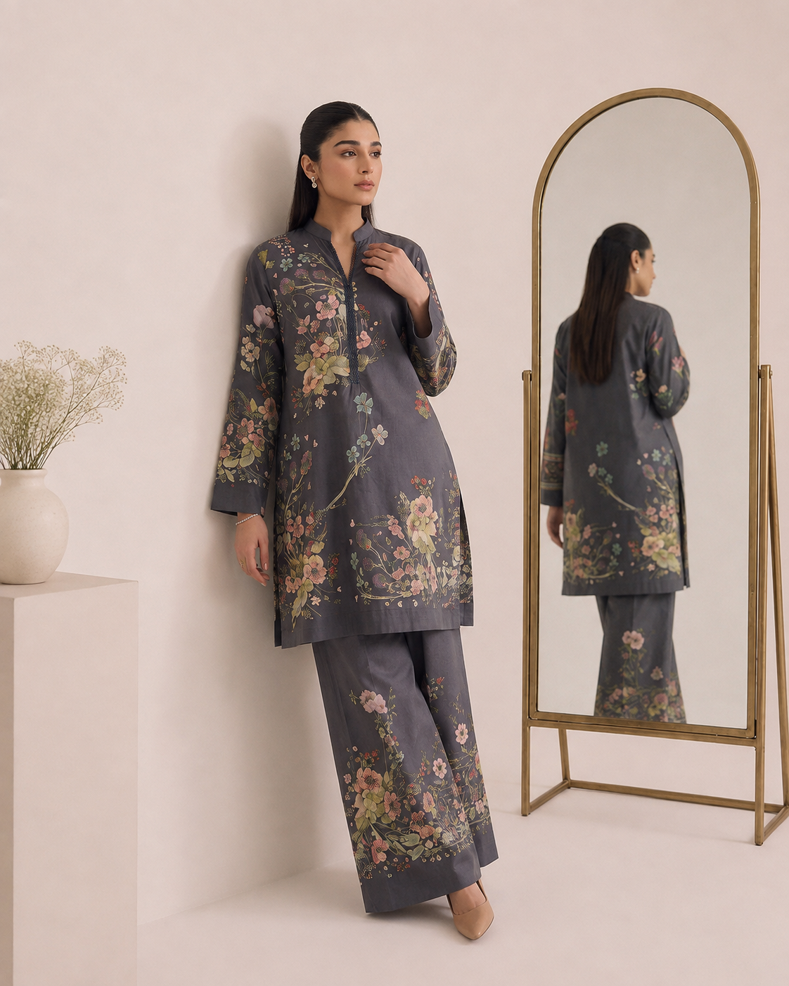 Elara Floral Printed Co-Ord Set
