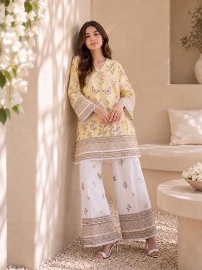 Meher Floral Lawn Co-ord Set